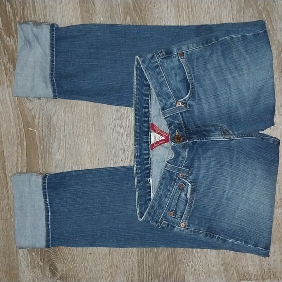 LUCKY midrise crop jeans new condition size 8/29waiste - Picture 3 of 5